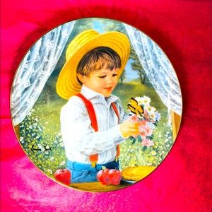 Sandra Kuck Childhood Almanac Series Plate Collector.  1x$10 or 8x$70